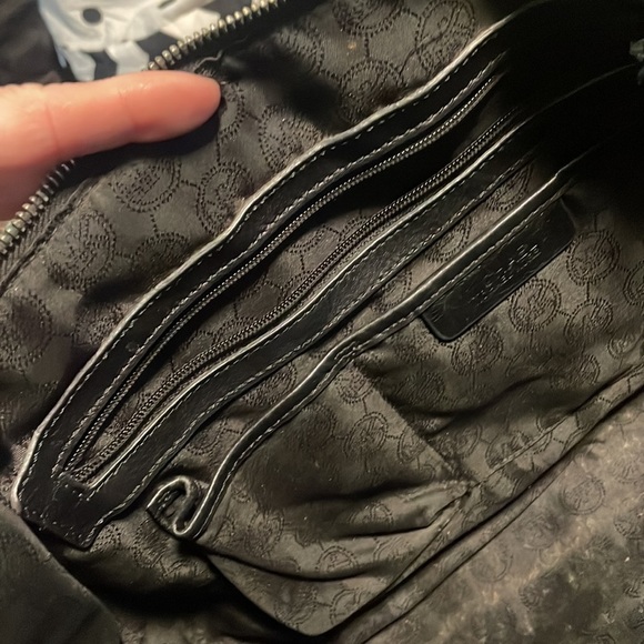 Authentic Michael Kors large black Tote bag. (dust bag included) - Picture 9 of 16